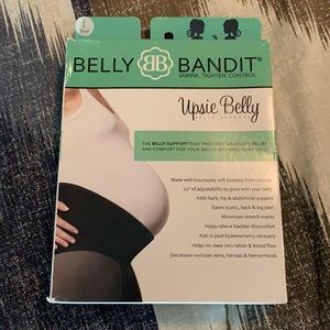 Belly Bandit Pregnancy Belt Black Size Large Upsie Belly